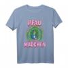 Kinder Pfau T-Shirt für Mädchen – Lustiges Vogel Motiv, buntes Pfau Outfit & tolles Geschenk für Tierliebhaber