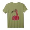 Fröhliches rosa Flamingo Vogel T-Shirt - Buntes, lustiges Tiermotiv für gute Laune, Sommer & Urlaub