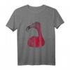 Fröhliches rosa Flamingo Vogel T-Shirt - Buntes, lustiges Tiermotiv für gute Laune, Sommer & Urlaub