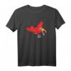 ÄÄH Miau?! Lustiges Vogel und Wurm Fun T-Shirt – Humorvolles Tiermotiv im Cartoon-Stil für Katzen- und Vogel-Fans