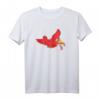 ÄÄH Miau?! Lustiges Vogel und Wurm Fun T-Shirt – Humorvolles Tiermotiv im Cartoon-Stil für Katzen- und Vogel-Fans