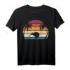 Retro Kiwi Vogel Sonnenuntergang T-Shirt – Neuseeland Vogel Design für Vogel- und Tierliebhaber