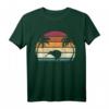 Retro Kiwi Vogel Sonnenuntergang T-Shirt – Neuseeland Vogel Design für Vogel- und Tierliebhaber