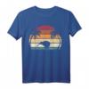 Retro Kiwi Vogel Sonnenuntergang T-Shirt – Neuseeland Vogel Design für Vogel- und Tierliebhaber