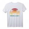 Retro Kiwi Vogel Sonnenuntergang T-Shirt – Neuseeland Vogel Design für Vogel- und Tierliebhaber