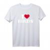 Ich liebe Vögel T-Shirt - Tier- und Naturliebhaber Geschenk mit Vogel und Herzmotiv