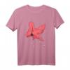 Dabbing Flamingo Vogel T-Shirt – Lustiges Flamingo Pink Design für Flamingo-Liebhaber, Sommermotiv & Strandurlaub Geschenk