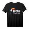 Lustiges Tucan St mich mal T-Shirt – Geschenkidee für Vogelliebhaber, Ornithologen & Tierfreunde zu Weihnachten & Geburtstag