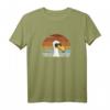 Retro Meer T-Shirt mit coole Möwe und Sonnenbrille – Lustiges Nordsee Ostsee Vogel Motiv für Strandliebhaber und Nordlichter