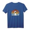 Retro Meer T-Shirt mit coole Möwe und Sonnenbrille – Lustiges Nordsee Ostsee Vogel Motiv für Strandliebhaber und Nordlichter