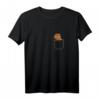 Lustiges Wasserschwein Brusttasche Capybara Langarmshirt – Geschenkidee für Tierliebhaber, Geburtstag & Weihnachten