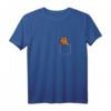 Lustiges Wasserschwein Brusttasche Capybara Langarmshirt – Geschenkidee für Tierliebhaber, Geburtstag & Weihnachten