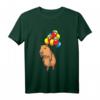 Capybara Wasserschwein mit Luftballons - Lustiges Tiermotiv Langarmshirt für Tierliebhaber, Kinder, Männer & Frauen