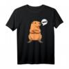Capybara Wasserschwein T-Shirt - Lustiges Tiermotiv für Tierliebhaber, Männer, Frauen & Kinder, Perfektes Geschenk