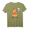 Capybara Wasserschwein T-Shirt - Lustiges Tiermotiv für Tierliebhaber, Männer, Frauen & Kinder, Perfektes Geschenk