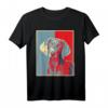 Dog Artwork Weim Vintage Silhouette Weimaraner T-Shirt - Lustiges Hundemotiv für Weimaraner-Fans, Hundefreunde & Hundeliebhaber