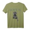 Love Is Weimaraner T-Shirt für Damen und Herren – Perfektes Valentinstag- und Hundeliebhaber-Geschenk