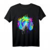 Splash Art Weimaraner Hundehalter Geschenkidee - Lustiges Hunde T-Shirt für Hundeliebhaber, Kinder, Frauen & Männer zum Geburtstag & Weihnachten
