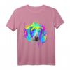 Splash Art Weimaraner Hundehalter Geschenkidee - Lustiges Hunde T-Shirt für Hundeliebhaber, Kinder, Frauen & Männer zum Geburtstag & Weihnachten