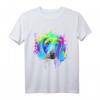Splash Art Weimaraner Hundehalter Geschenkidee - Lustiges Hunde T-Shirt für Hundeliebhaber, Kinder, Frauen & Männer zum Geburtstag & Weihnachten