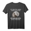 Weimaraner Hund T-Shirt Damen Herren – Lustiges Geschenk für Hundeliebhaber, Gassi gehen & Hundeschule