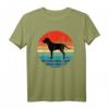Weimaraner Dog Shirt Retro Vintage 70s 80s - Classic Old School Dog Graphic Tee for Dog Lovers & Gifts on Mother's & Father's Day