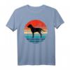 Weimaraner Dog Shirt Retro Vintage 70s 80s - Classic Old School Dog Graphic Tee for Dog Lovers & Gifts on Mother's & Father's Day