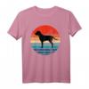 Weimaraner Dog Shirt Retro Vintage 70s 80s - Classic Old School Dog Graphic Tee for Dog Lovers & Gifts on Mother's & Father's Day