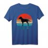 Weimaraner Dog Shirt Retro Vintage 70s 80s - Classic Old School Dog Graphic Tee for Dog Lovers & Gifts on Mother's & Father's Day