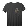 HapFrog Lustiges Weimaraner Hund in der Tasche T-Shirt - Perfektes Geschenk für Hundeliebhaber und Tierfreunde