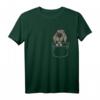 HapFrog Lustiges Weimaraner Hund in der Tasche T-Shirt - Perfektes Geschenk für Hundeliebhaber und Tierfreunde