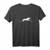 Herzschlag Pulslinien Design - Weimaraner Geschenk T-Shirt für Hundeliebhaber, Fans & Freunde zu Geburtstag, Weihnachten & mehr