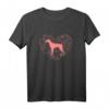 Weimaraner Mama T-Shirt mit Herz - Perfektes Geschenk für Hundemütter und Weimaraner-Liebhaberinnen