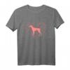 Weimaraner Mama T-Shirt mit Herz - Perfektes Geschenk für Hundemütter und Weimaraner-Liebhaberinnen