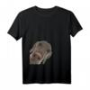 Neugieriger Hund Weimaraner Langarmshirt – Lustiges Geschenk für Hunde Fans & Weimaraner Besitzer