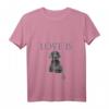 Damen Liebe ist Weimaraner T-Shirt mit V-Ausschnitt – Perfektes Geschenk für Hundeliebhaberinnen & Valentinstag