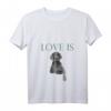 Damen Liebe ist Weimaraner T-Shirt mit V-Ausschnitt – Perfektes Geschenk für Hundeliebhaberinnen & Valentinstag