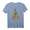 Weihnachtsbaum T-Shirt mit Waliser-Terrier - Lustige Hundedekoration & Geschenk für Hundeliebhaber zu Weihnachten