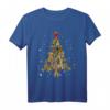 Weihnachtsbaum T-Shirt mit Waliser-Terrier - Lustige Hundedekoration & Geschenk für Hundeliebhaber zu Weihnachten