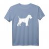 Welsh Terrier Hund T-Shirt - Hundemotiv für Hundeliebhaber & Welsh Terrier Fans, klassisch geschnitten