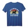 Retro Welsh Terrier Hundegeschenk T-Shirt - Perfektes Geburtstags- & Weihnachtsgeschenk für Welsh Terrier Liebhaber