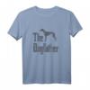 The Dogfather - Lustiges Greyhound T-Shirt für Windhundfans, Hundeliebhaber & Hundezüchter – Originelle Geschenkidee zu Weihnachten & Geburtstag