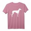 Galgo Espanol Windhund Hunde T-Shirt - Klassisch geschnitten mit doppeltem Saum, perfekt für Hundeliebhaber