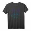 Regenbogen Wolf T-Shirt – Wildes Tier-Design für Natur- und Outdoor-Enthusiasten, Jäger, Wanderer & Abenteurer