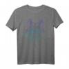 Regenbogen Wolf T-Shirt – Wildes Tier-Design für Natur- und Outdoor-Enthusiasten, Jäger, Wanderer & Abenteurer