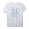 Regenbogen Wolf T-Shirt – Wildes Tier-Design für Natur- und Outdoor-Enthusiasten, Jäger, Wanderer & Abenteurer