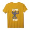 Alpha Wolf T-Shirt - Fantasy Werwolf Motiv, Klassisch geschnitten, doppelt genähter Saum