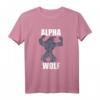 Alpha Wolf T-Shirt - Fantasy Werwolf Motiv, Klassisch geschnitten, doppelt genähter Saum