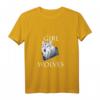 Just A Girl Who Loves Wolves - Damen und Mädchen Tank Top mit Wolf Motiv, ideales Geschenk für Wolfsfans zu Weihnachten, Geburtstag, Muttertag und mehr
