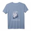 Just A Girl Who Loves Wolves - Damen und Mädchen Tank Top mit Wolf Motiv, ideales Geschenk für Wolfsfans zu Weihnachten, Geburtstag, Muttertag und mehr